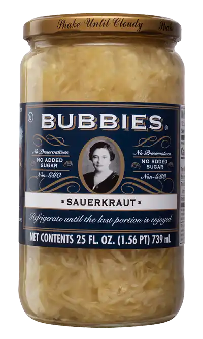 Bubbies Sauerkraut 25 oz.