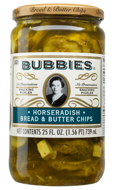 Bubbies Horseradish Bread and Butter Chips