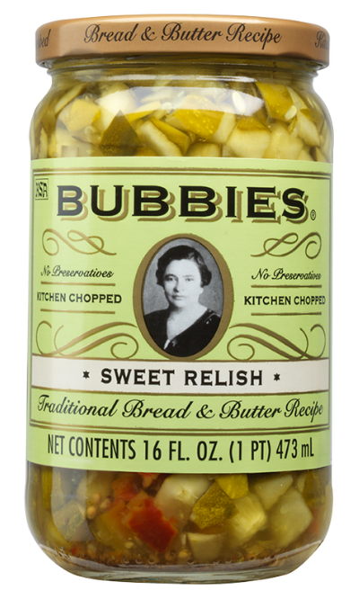 Bubbies Sweet Pickle Relish